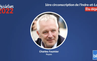 [FRANCE BLEU] Législatives – Qui est Charles Fournier, le nouveau député Nupes de la 1re circonscription d’Indre-et-Loire ?
