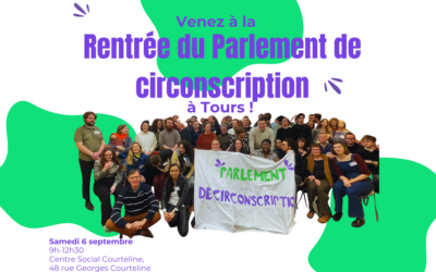 C’est la rentrée du Parlement de circo 🎊
